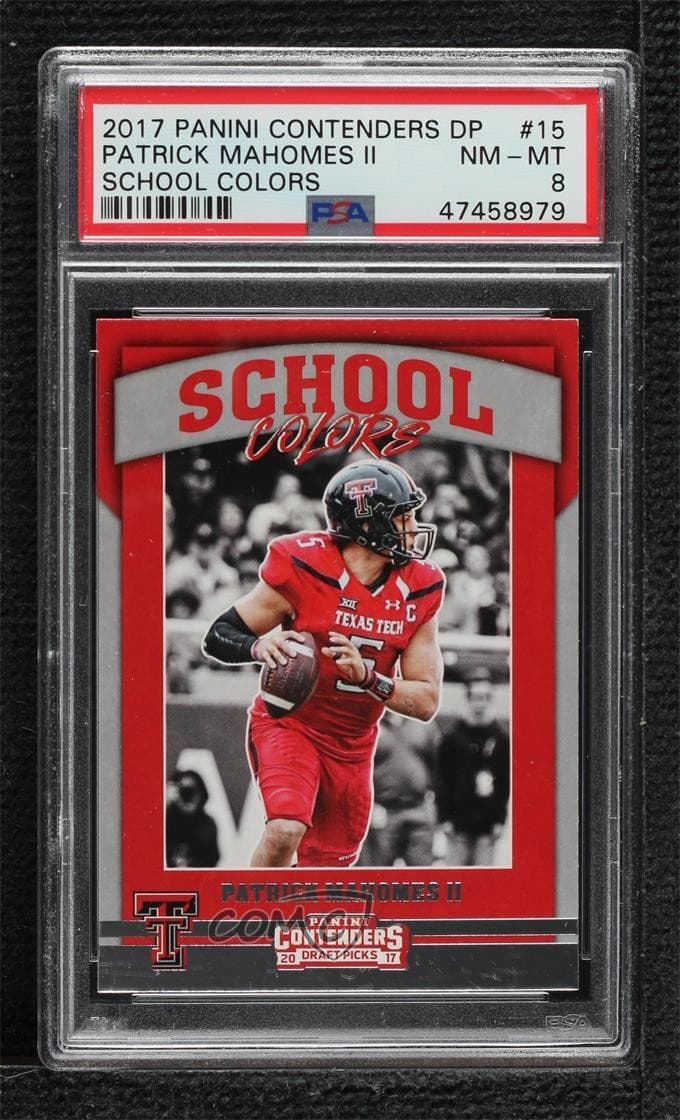 Patrick Mahomes II 2017 panini