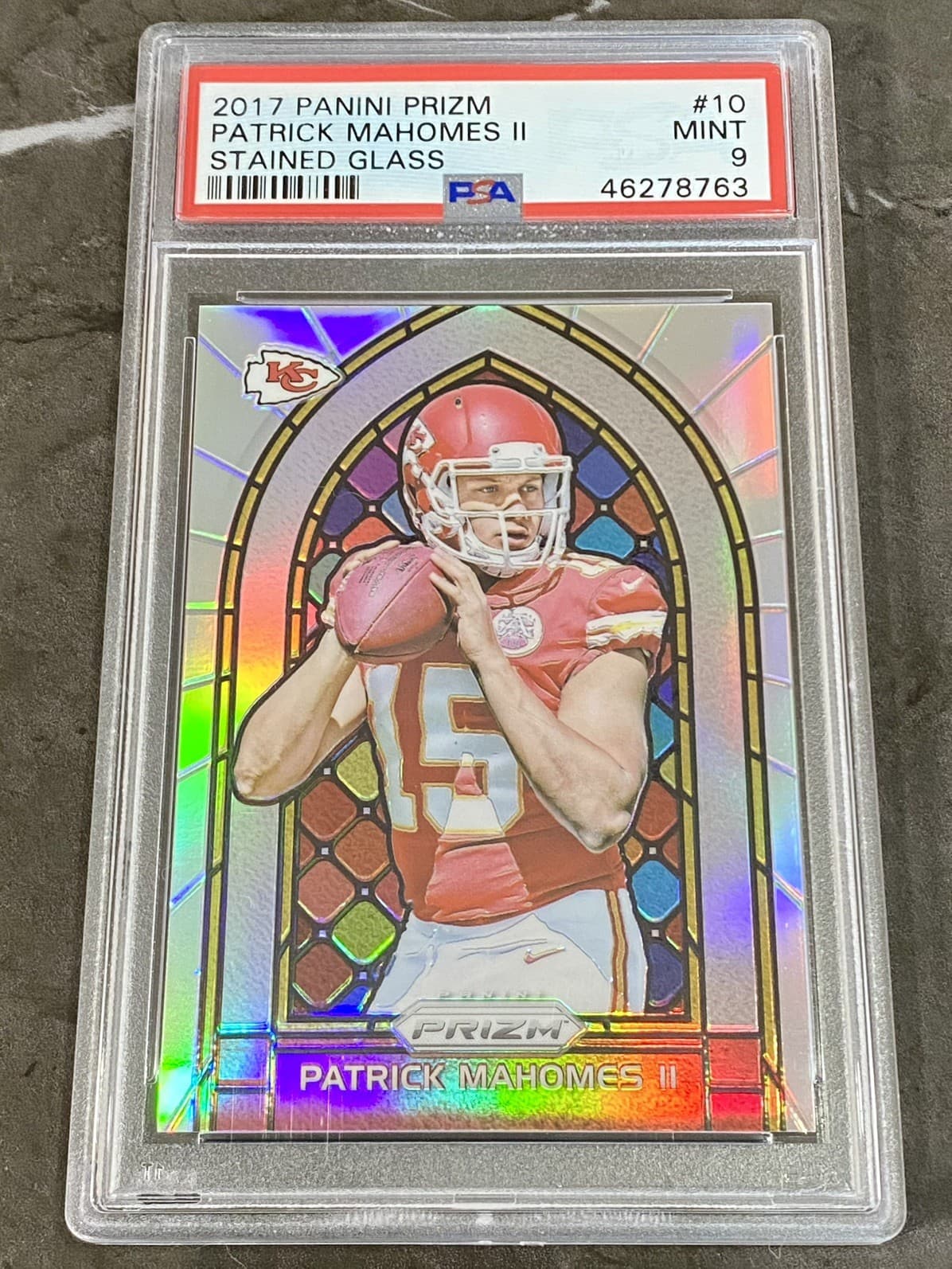 Patrick Mahomes II 2017 panini