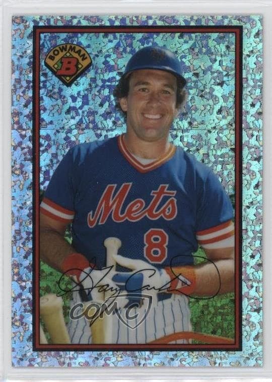 Gary Carter 2014 bowman Bowman Chrome