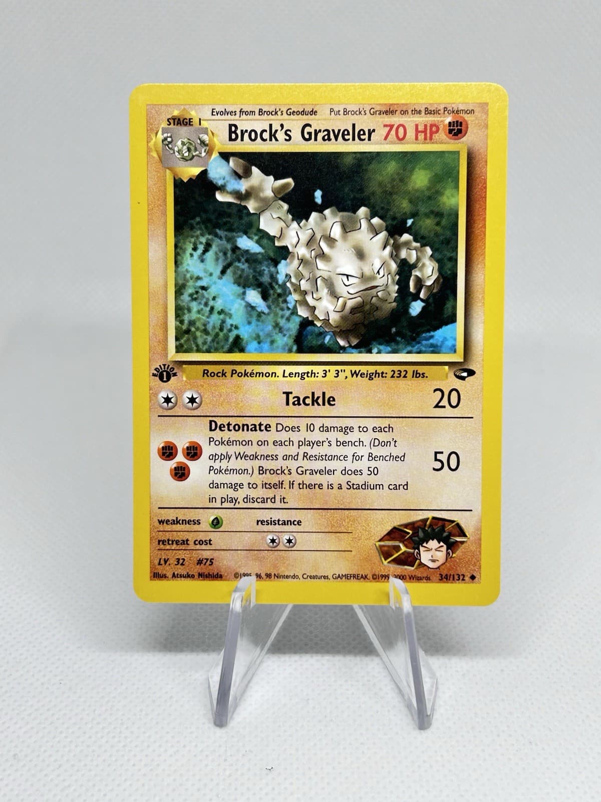 Brock's Graveler trading card