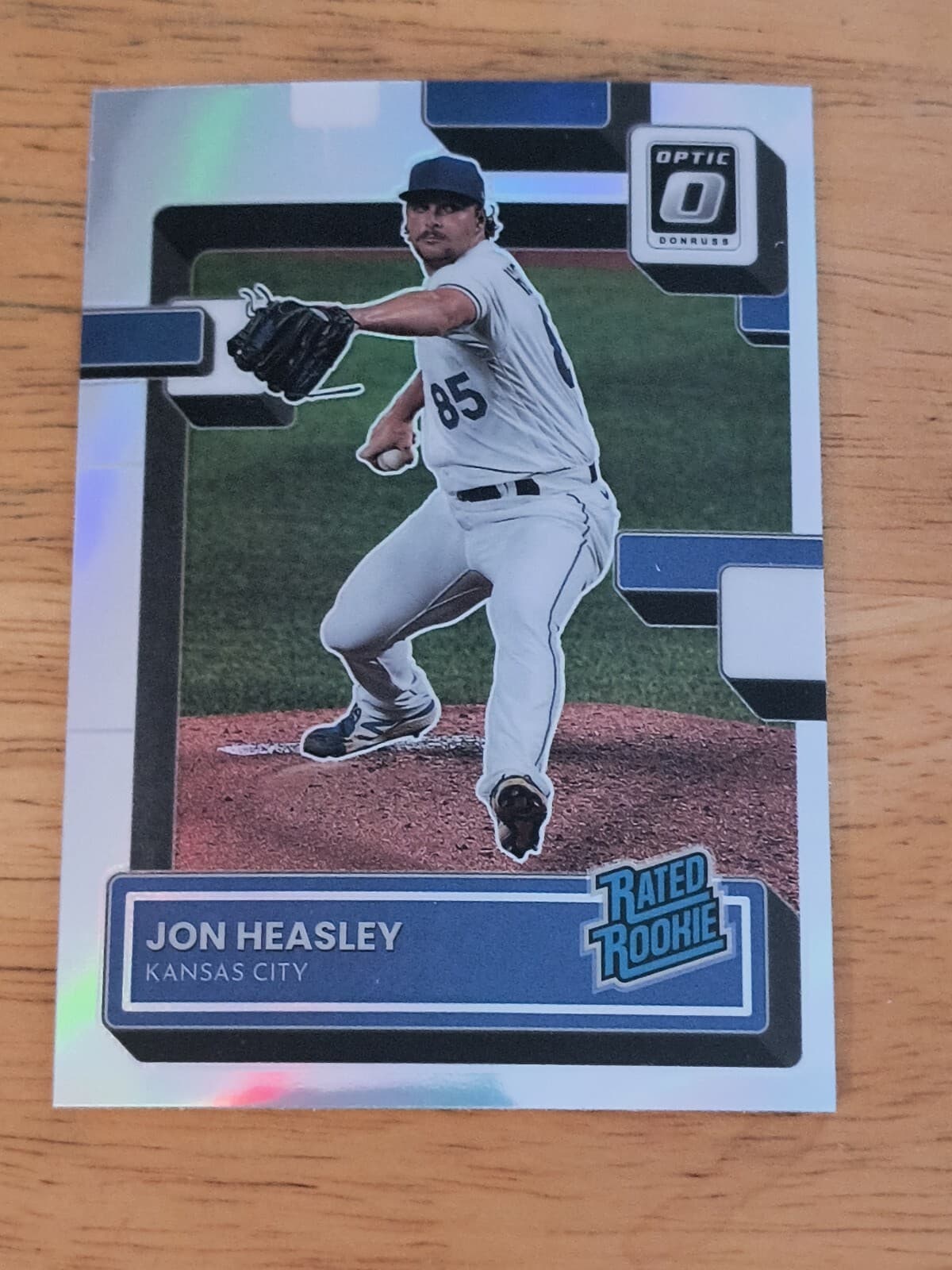 Jon Heasley trading card