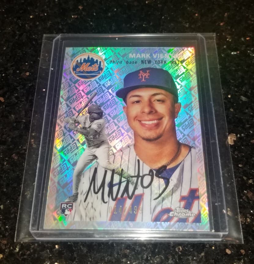 Mark Vientos 2023 topps Topps Chrome Platinum Anniversary