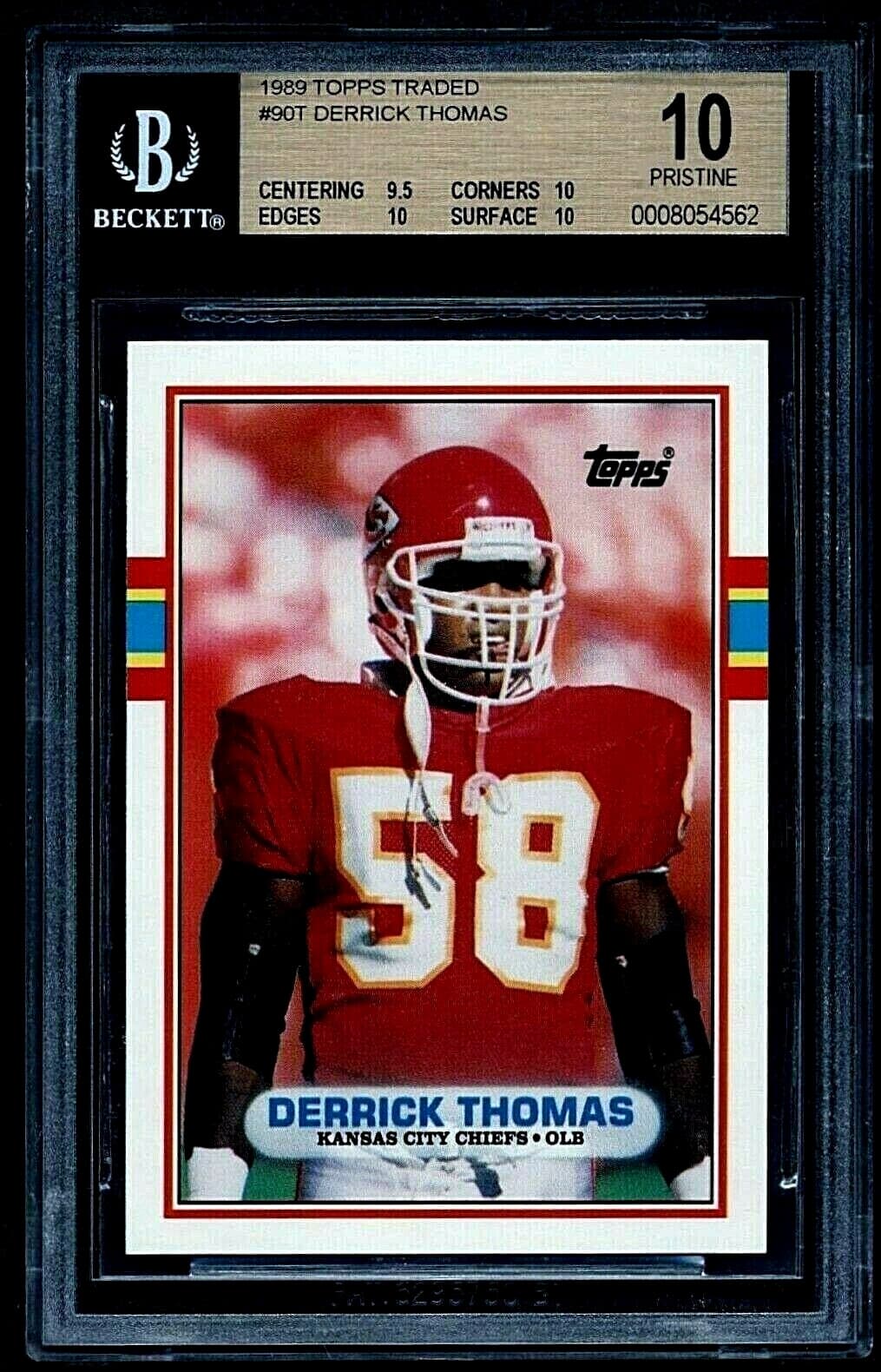 Derrick Thomas trading card