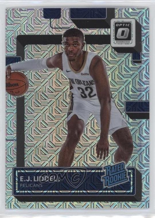 E.J. Liddell trading card