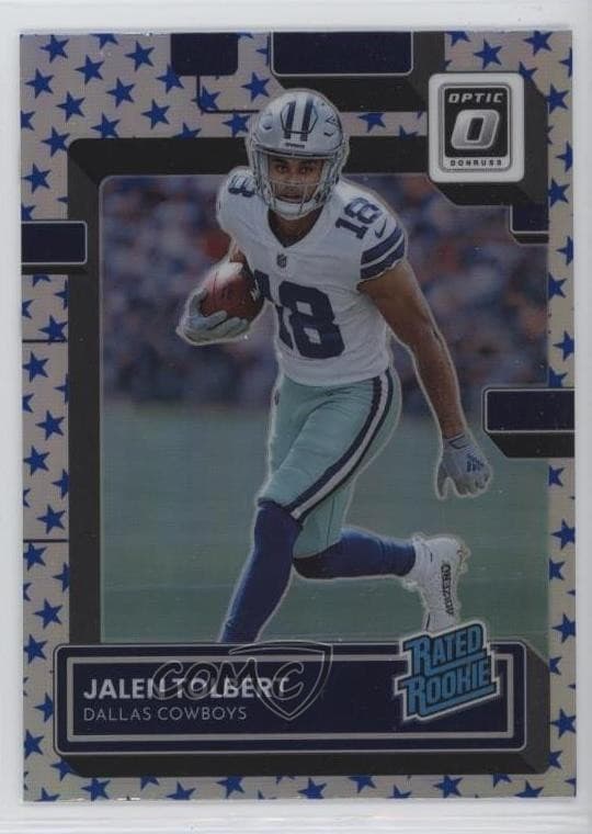 Jalen Tolbert trading card