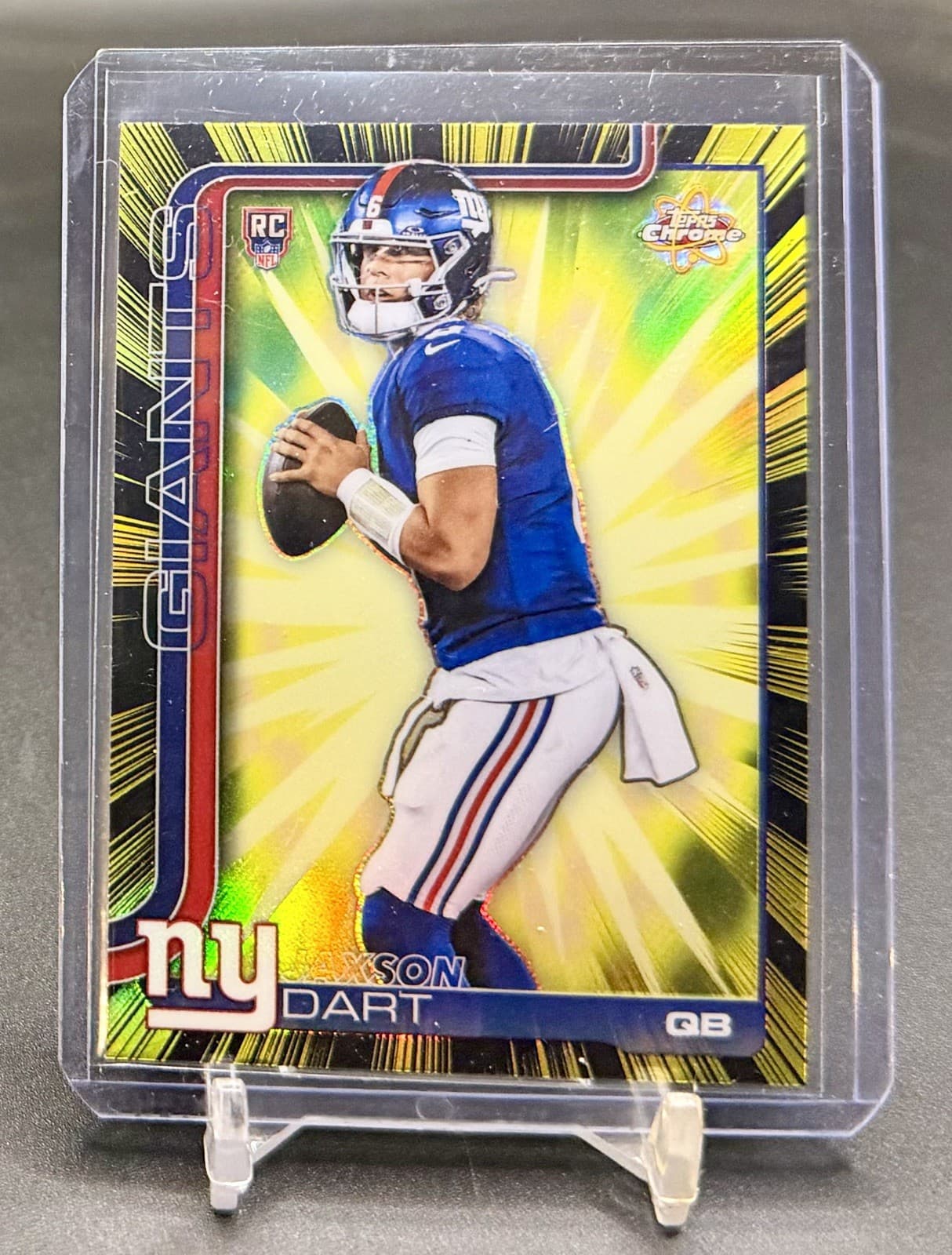 Jaxson Dart 2025 topps Topps Chrome