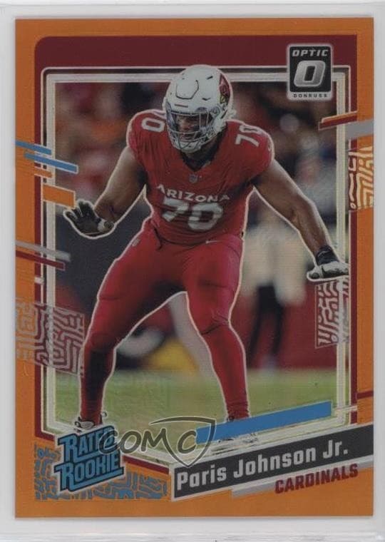 Paris Johnson Jr. trading card
