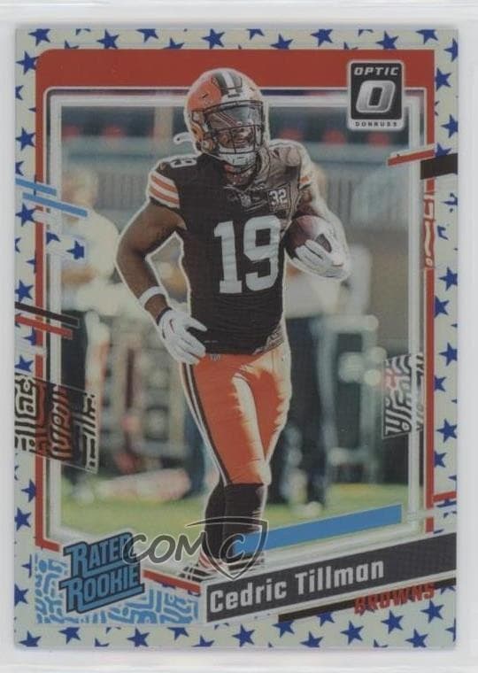 Cedric Tillman trading card