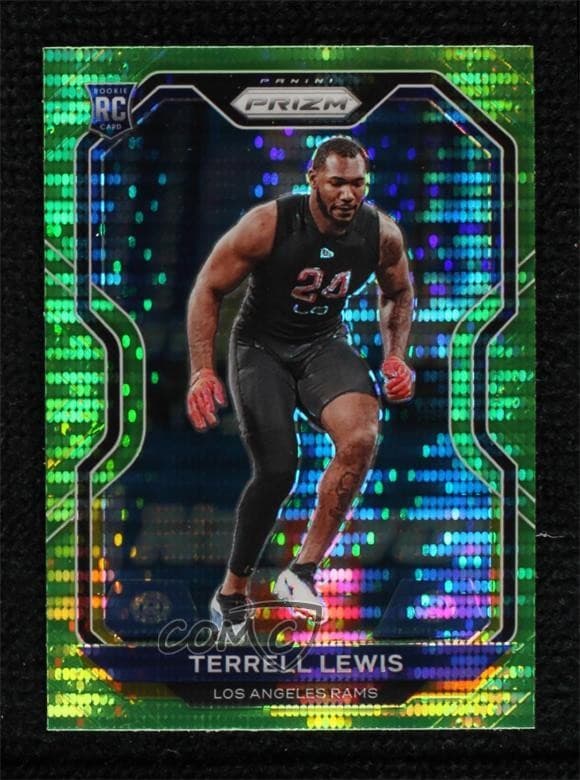 Terrell Lewis trading card