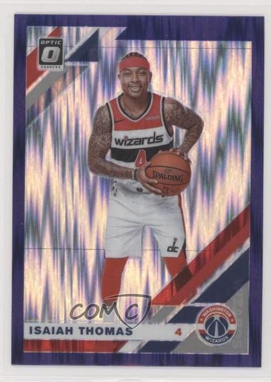 Isaiah Thomas trading card