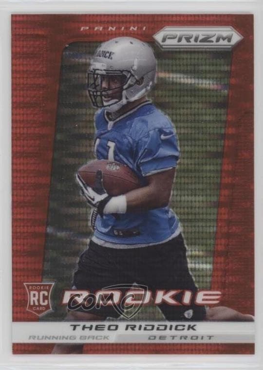 Theo Riddick trading card