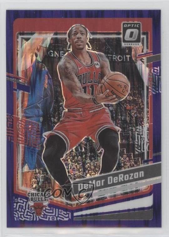 DeMar DeRozan trading card
