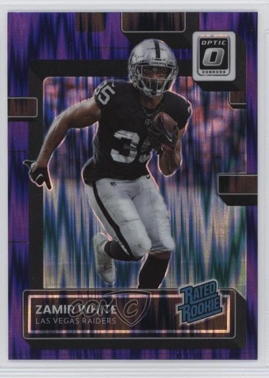 Zamir White trading card