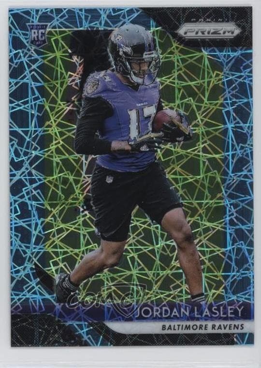Jordan Lasley trading card