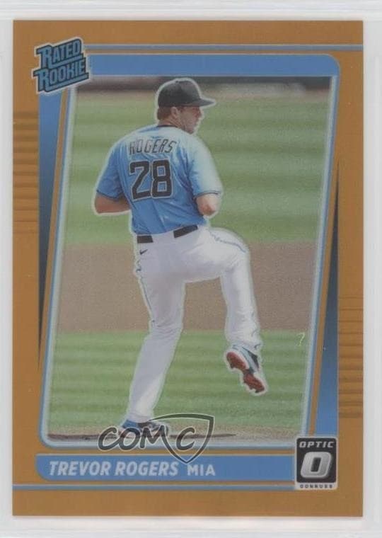 Trevor Rogers 2021 panini Donruss Optic
