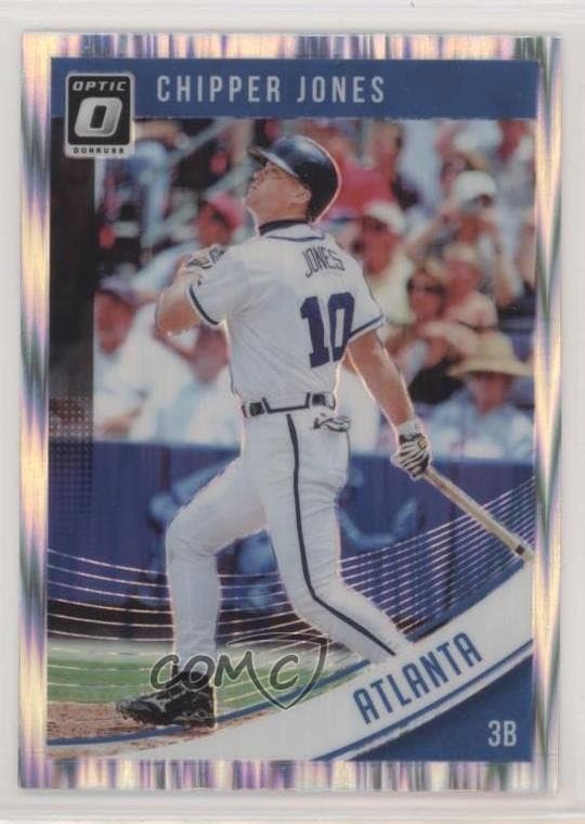 Chipper Jones 2018 panini Donruss Optic