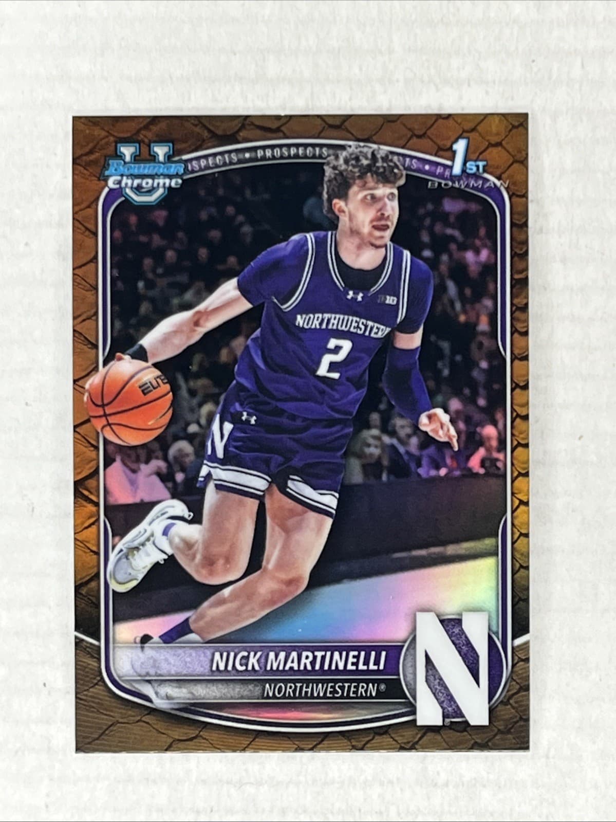 Nick Martinelli trading card