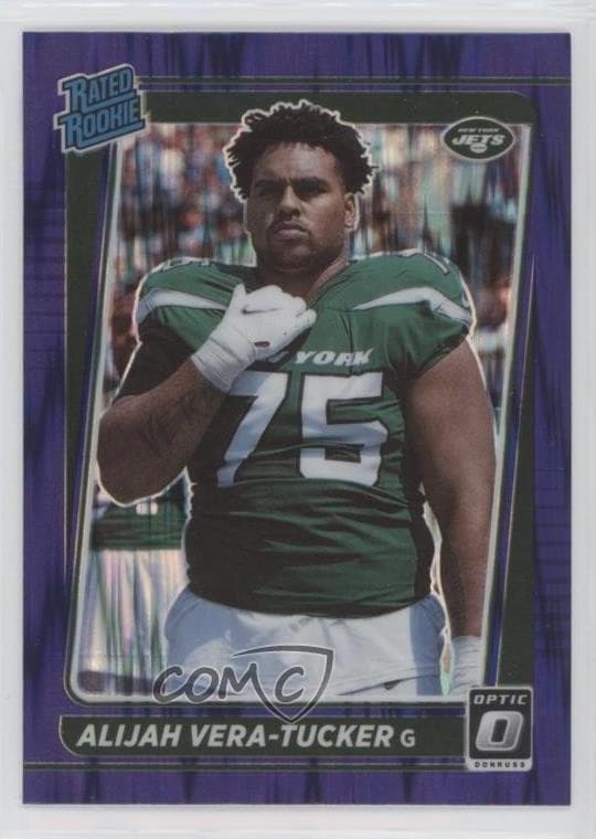 Alijah Vera-Tucker 2021 panini