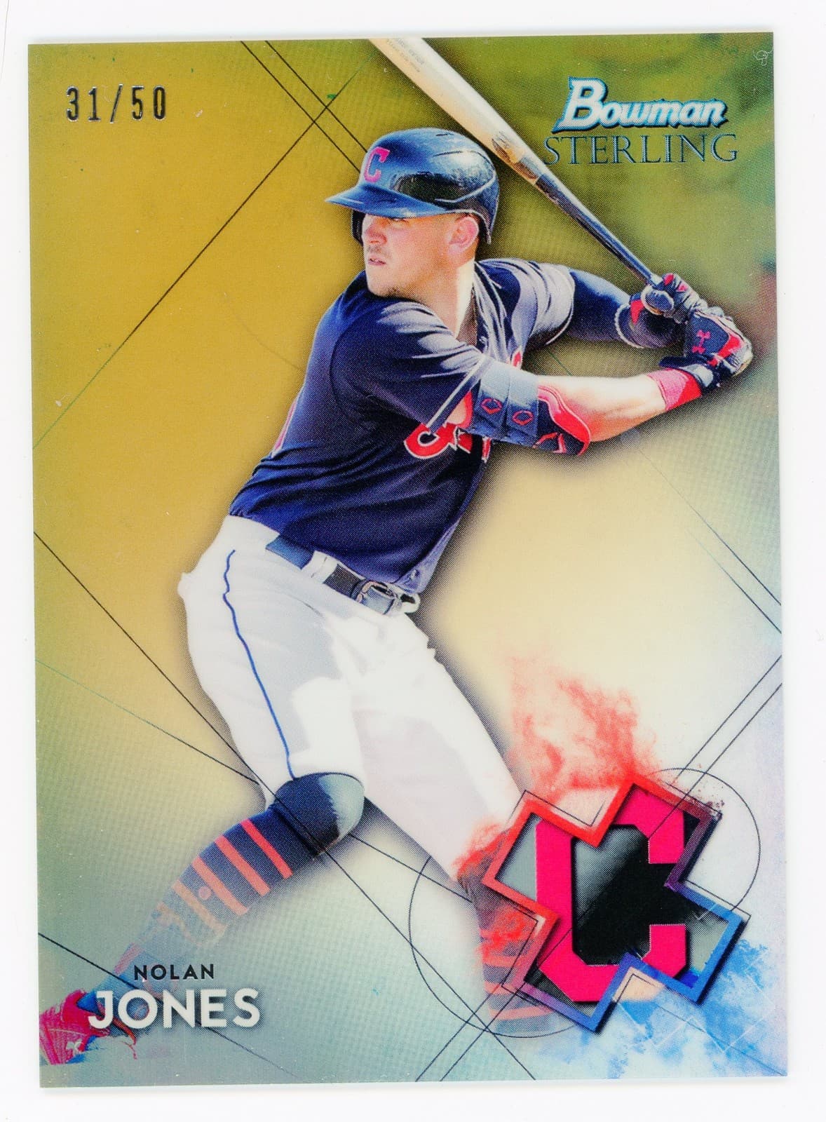 Nolan Jones trading card