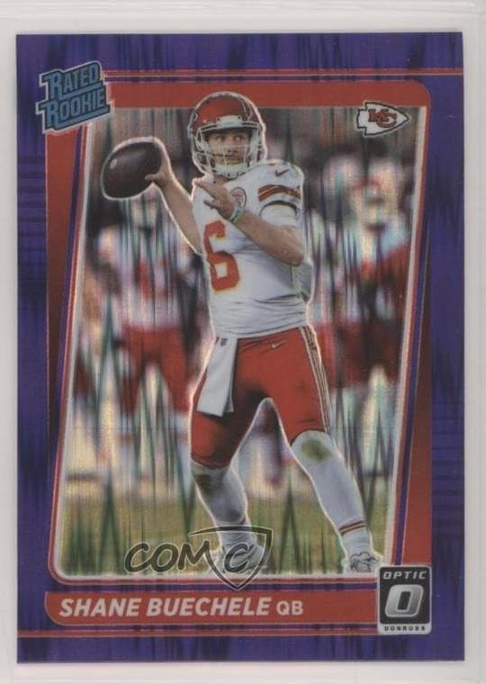 Shane Buechele trading card
