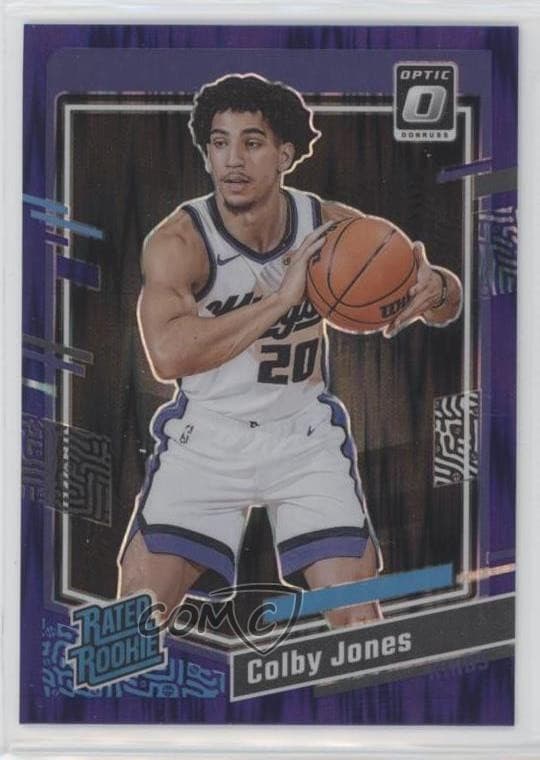 Colby Jones trading card