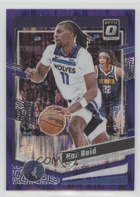 Naz Reid trading card