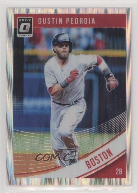 Dustin Pedroia trading card