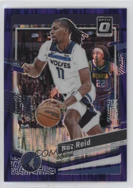Naz Reid 2023 panini Donruss Optic