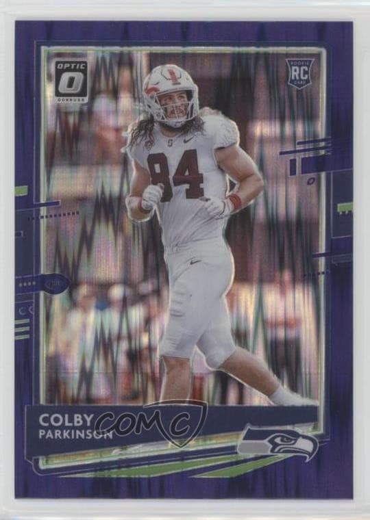 Colby Parkinson trading card