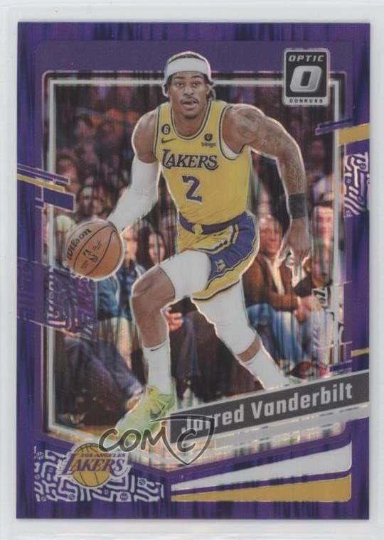 Jarred Vanderbilt 2023 panini Donruss Optic