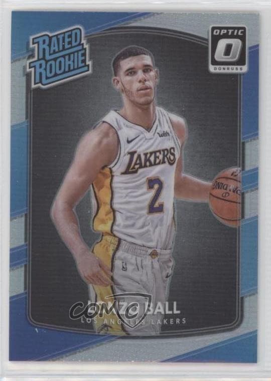 Lonzo Ball trading card