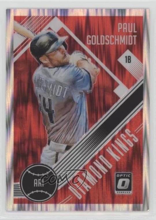Paul Goldschmidt 2018 panini Donruss Optic