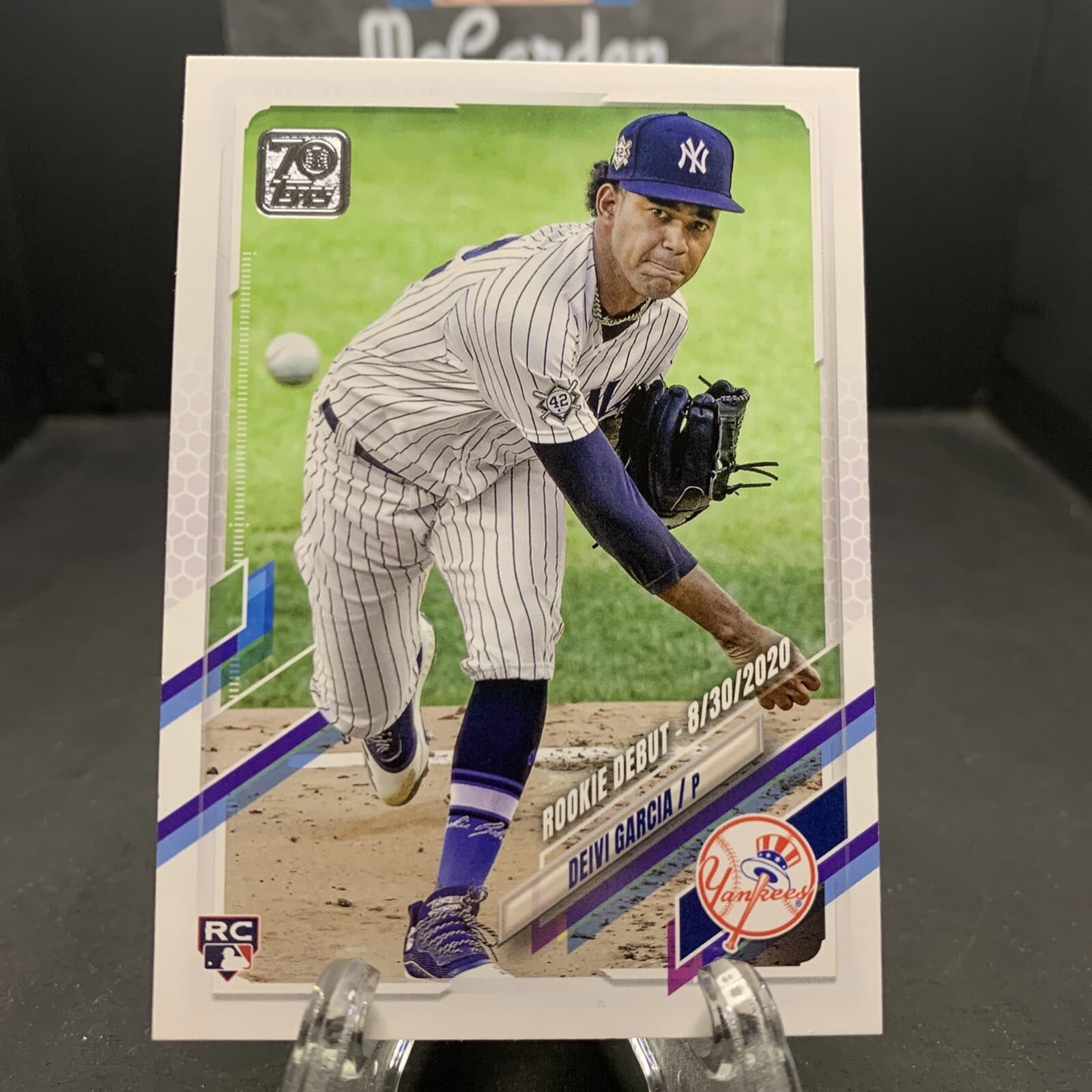 Deivi Garcia 2021 topps Topps Update