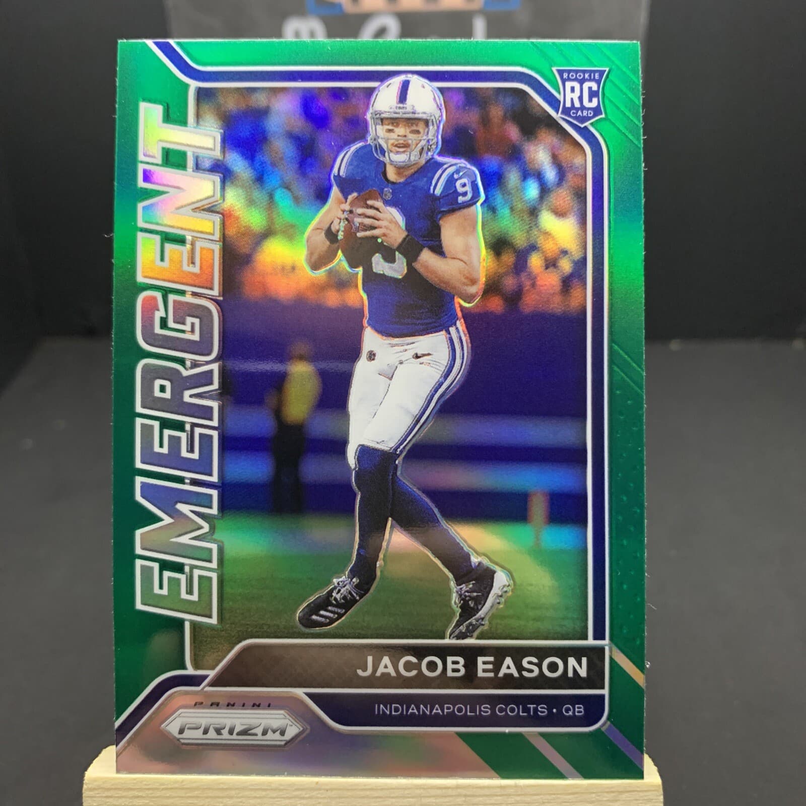 Jacob Eason trading card