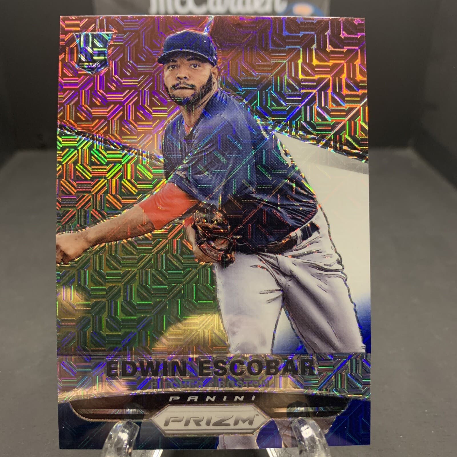 Edwin Escobar trading card