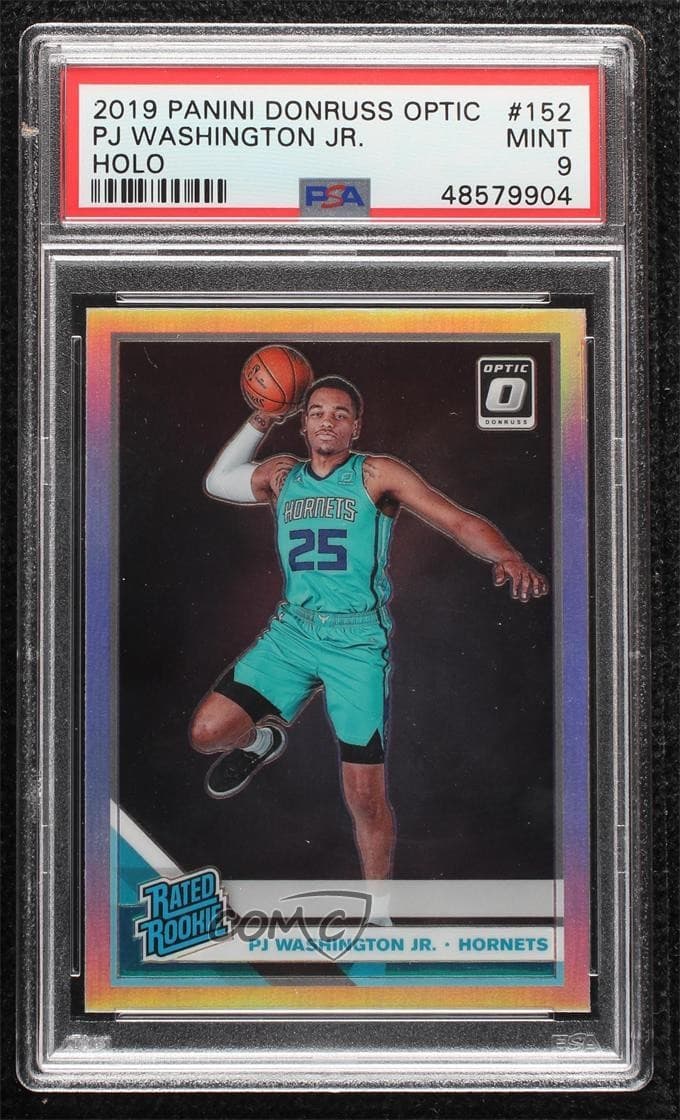 PJ Washington Jr. 2019 panini Donruss Optic