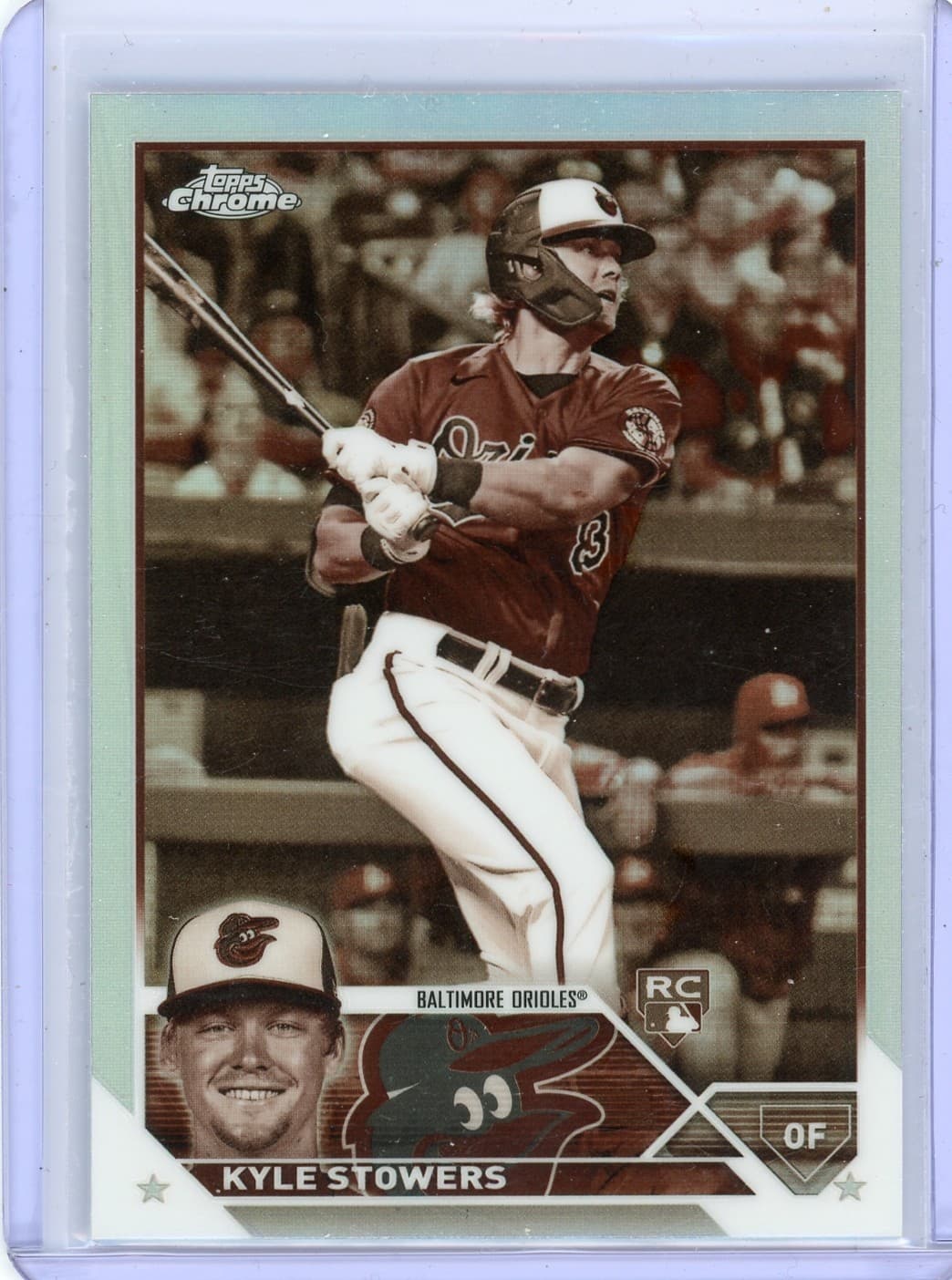 Kyle Stowers 2023 topps Topps Chrome