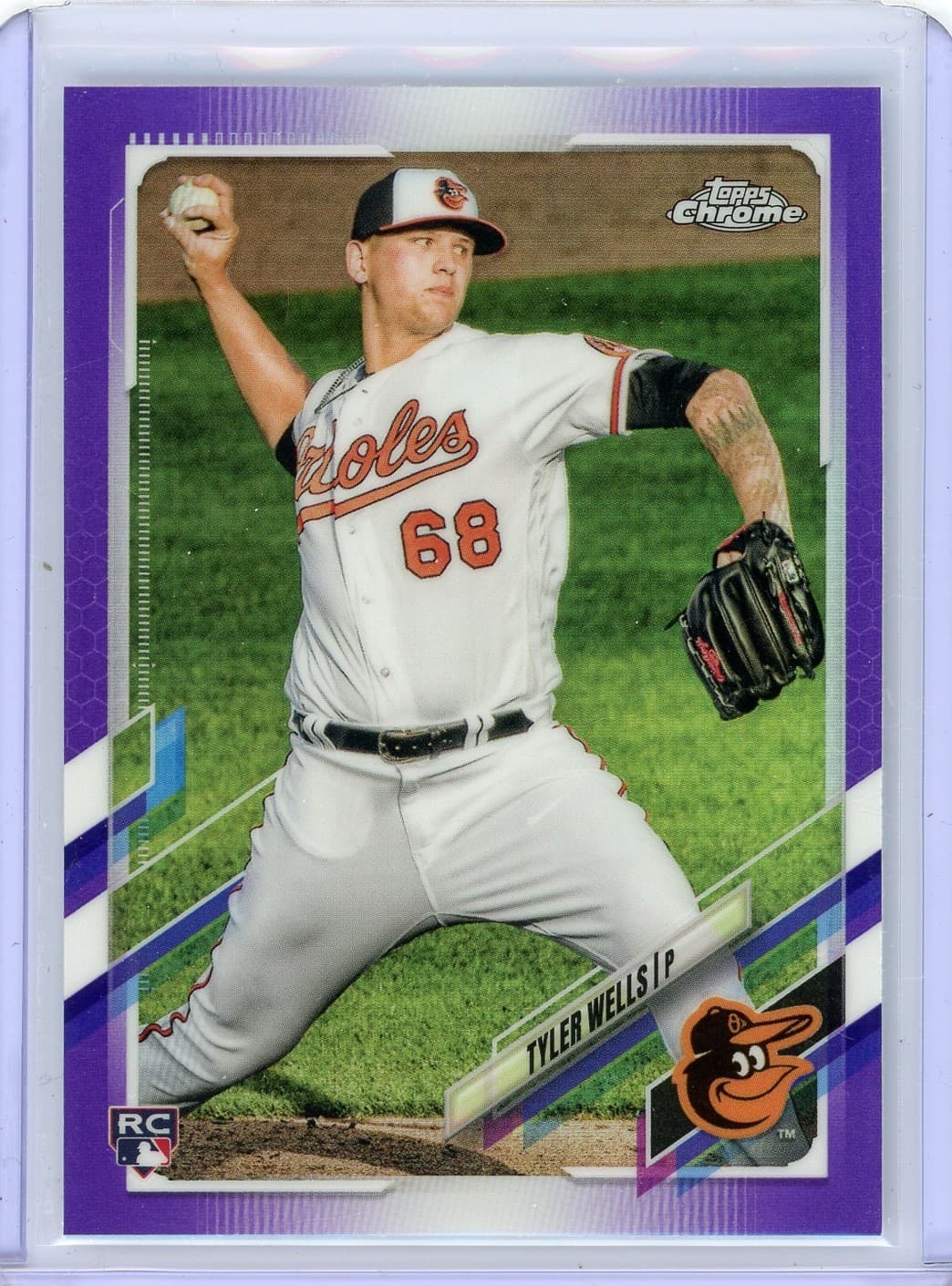 Tyler Wells trading card