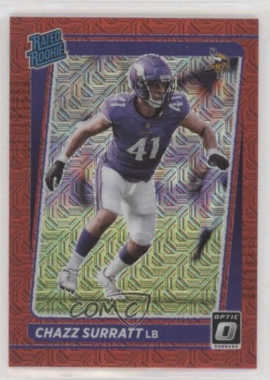 Chazz Surratt 2021 panini Donruss Optic