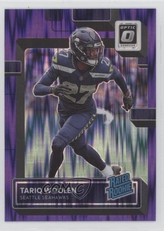 Tariq Woolen trading card