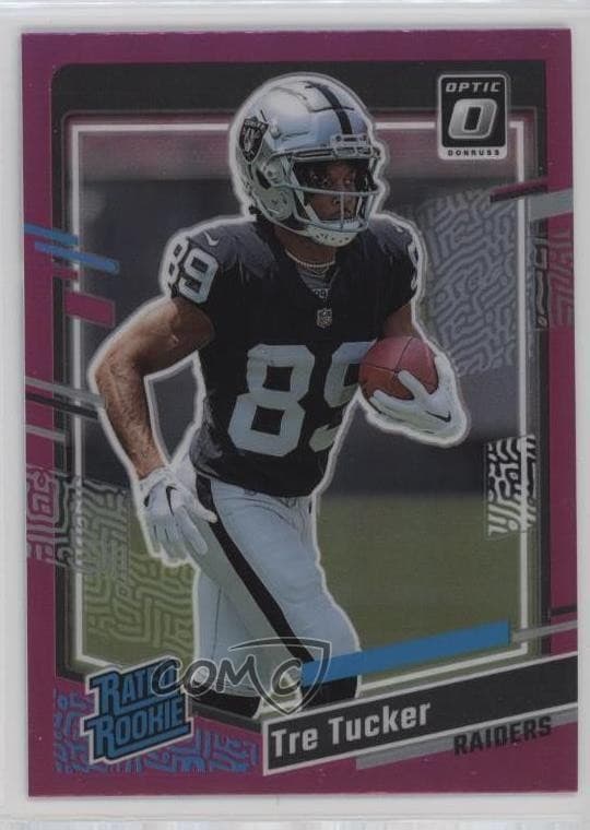 Tre Tucker trading card