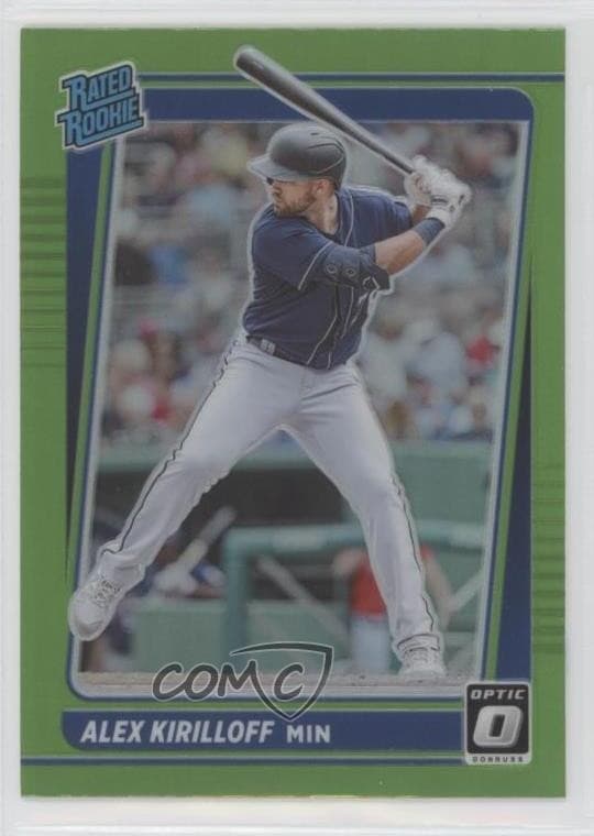 Alex Kirilloff 2021 panini Donruss Optic