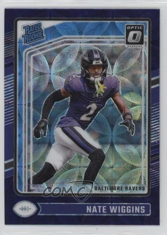 Nate Wiggins 2024 panini Panini Donruss Optic
