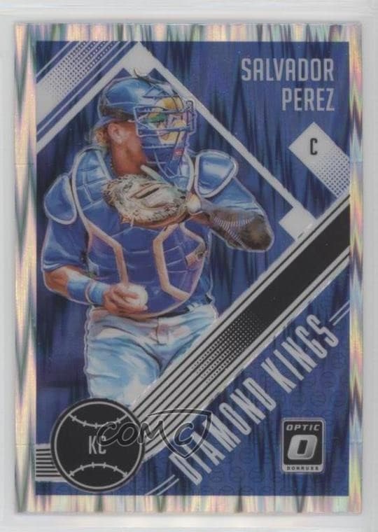 Salvador Perez 2018 panini Donruss Optic