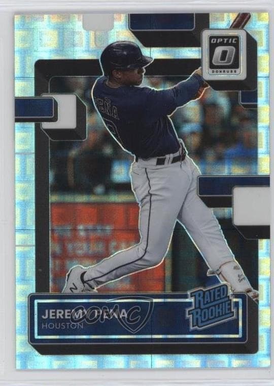 Jeremy Pena 2022 panini Donruss Optic