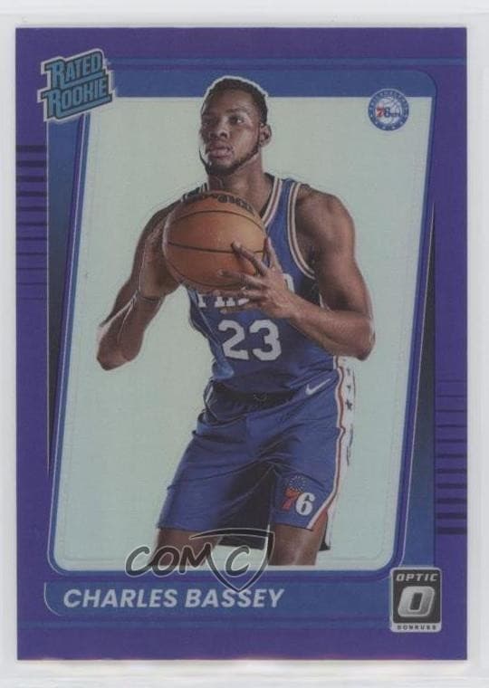 Charles Bassey trading card