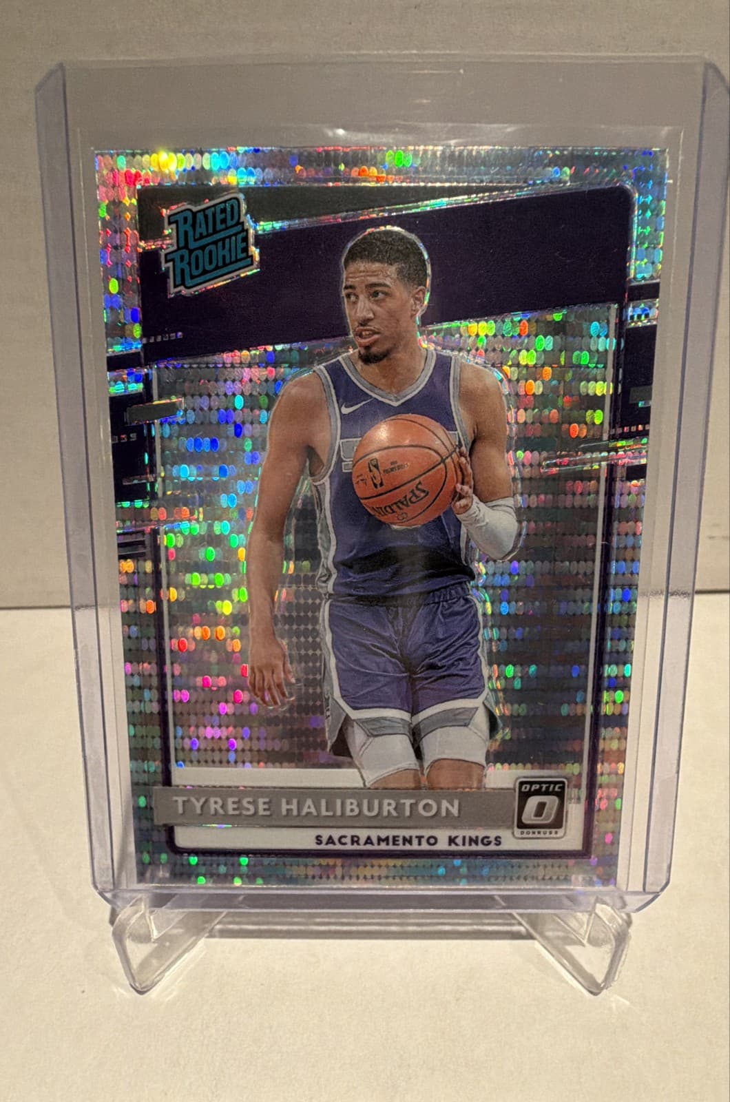Tyrese Haliburton trading card