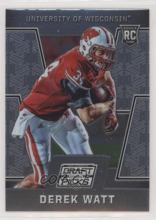 Derek Watt trading card