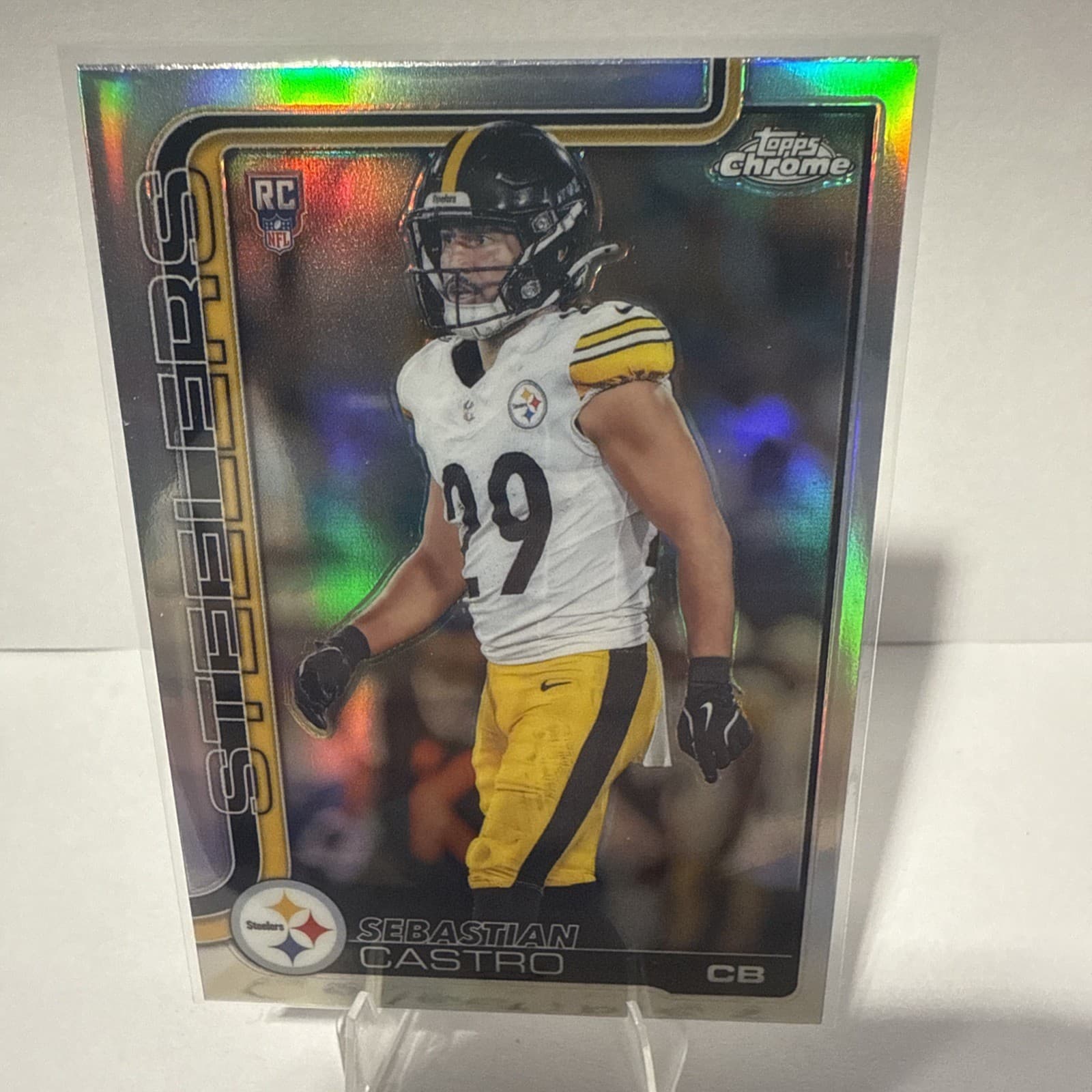 Sebastian Castro trading card
