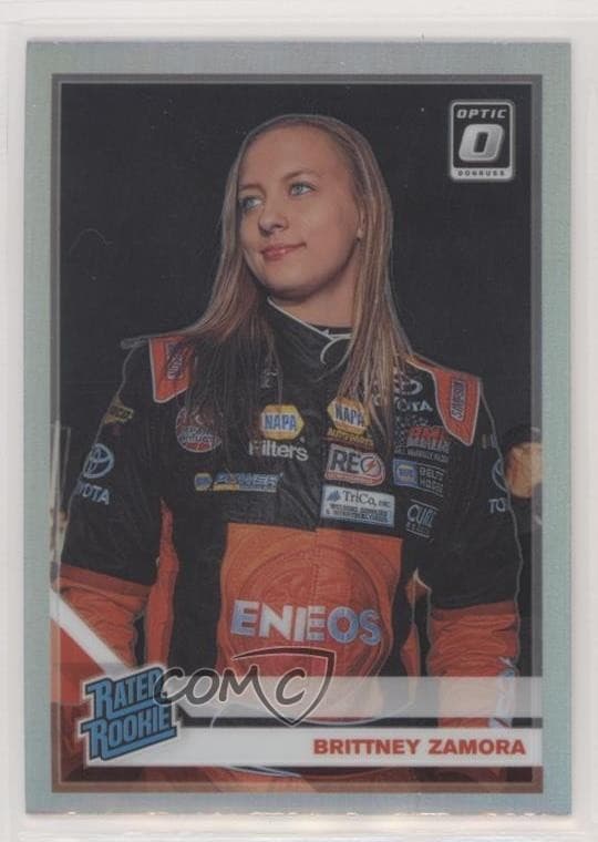 Brittney Zamora trading card